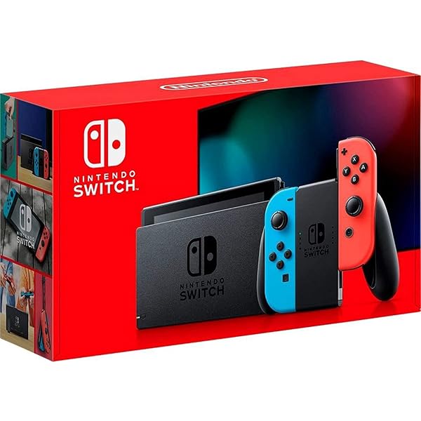 Amazon.com: Nintendo Switch™ with Neon Blue and Neon Red Joy